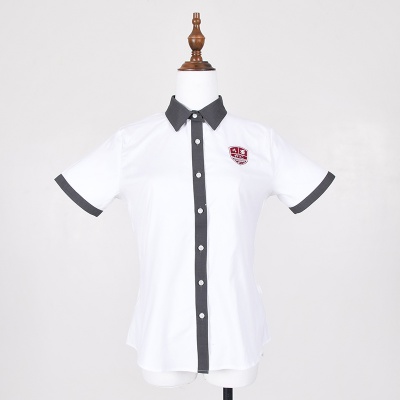 女生短袖衬衫/Short sleeve shirt for ...